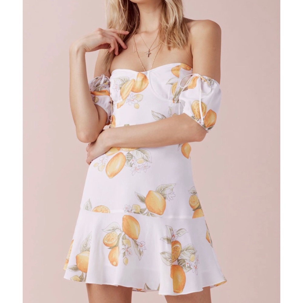 For love and lemons limonada mini dress